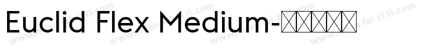 Euclid Flex Medium字体转换